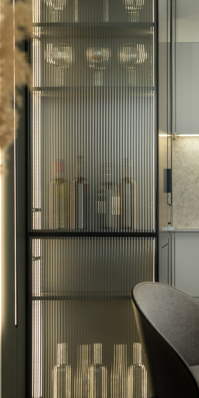 Стъклото в интериора. Орнаментно стъкло.